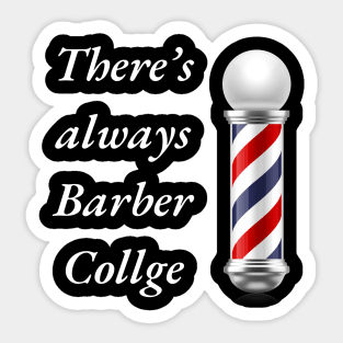 Road House: Barber College Sticker